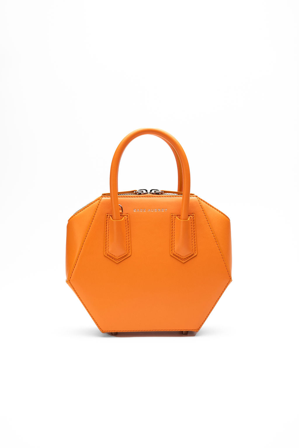 Givenchy Orange Sugar Goatskin Leather Small Antigona Bag